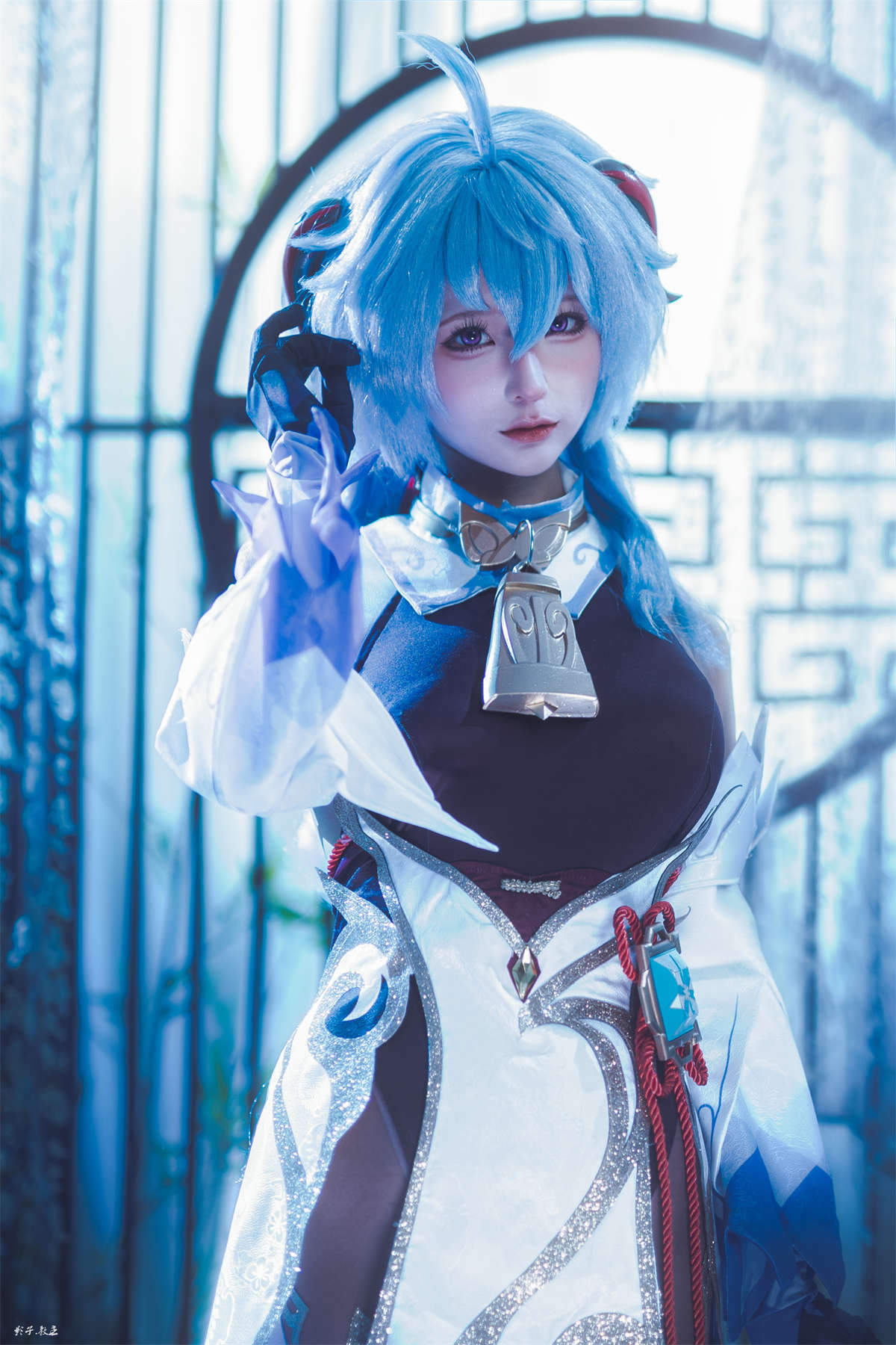 图片[2]-知名动漫博主-蠢沫沫 原神 甘雨-日更街拍