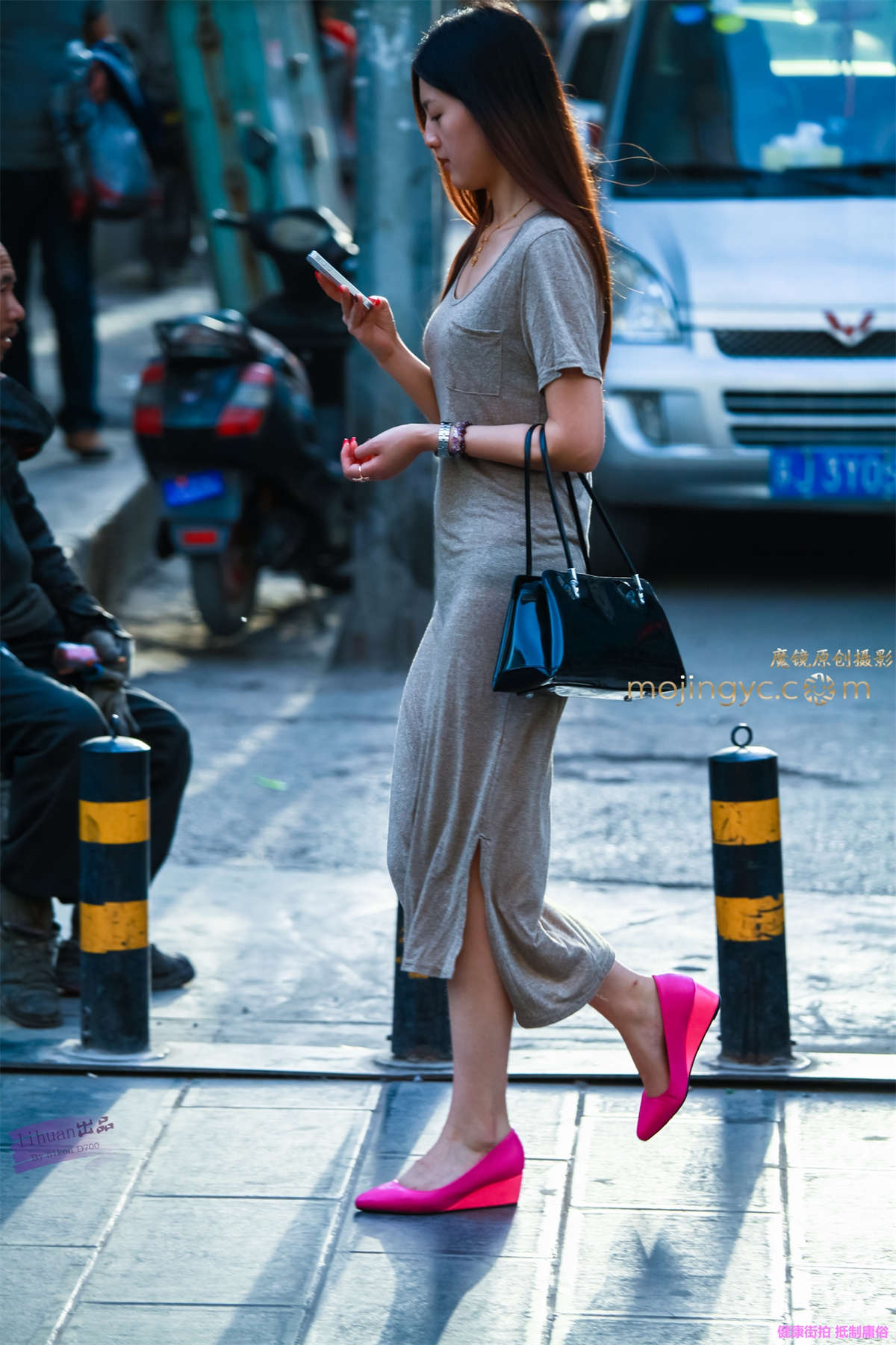 李欢原创-长裙，通透（14P）-日更街拍