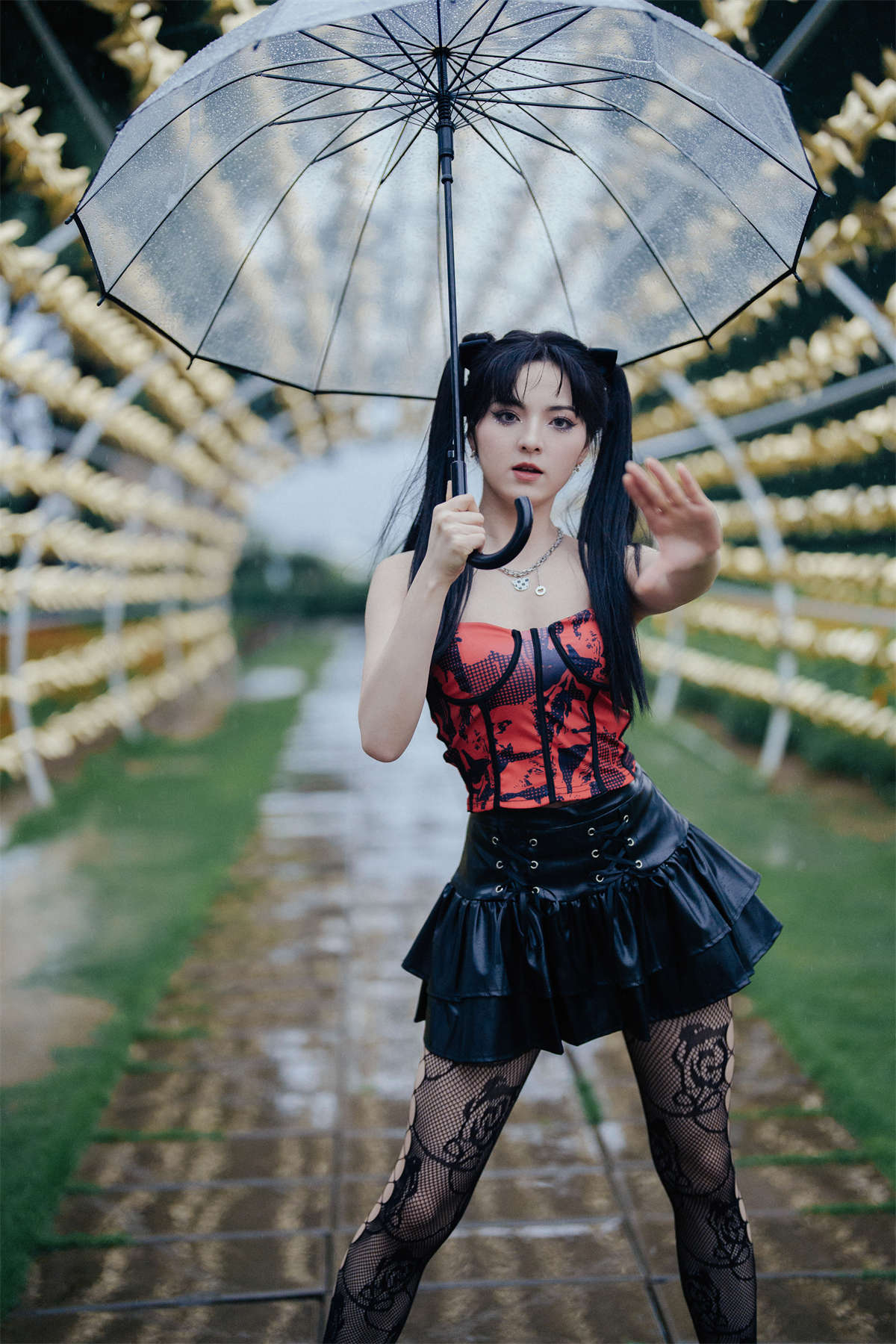 YITUYU艺图语 2023.04.17 邪魅小丑女 dudu-日更街拍