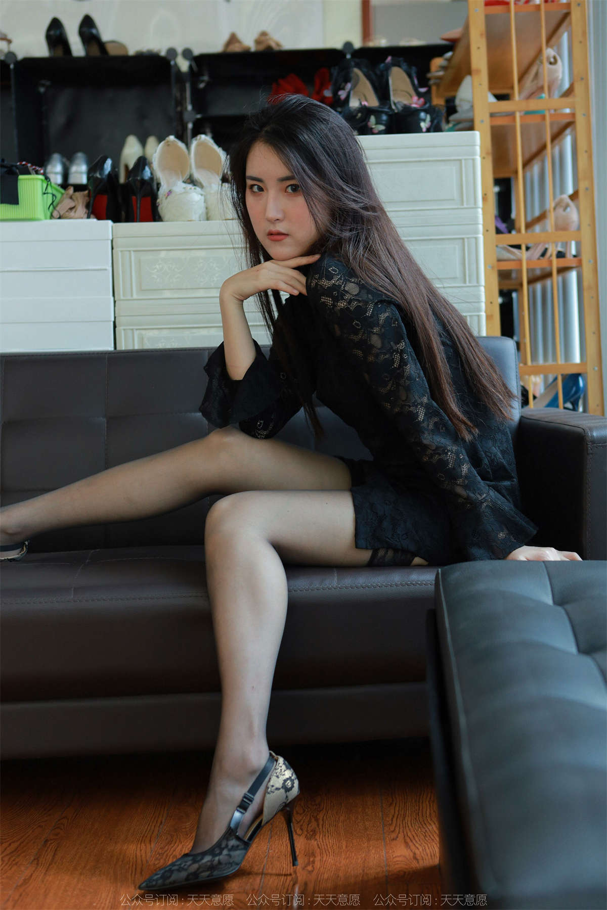 图片[2]-IESS异思趣向 2022.04.28 丝享家1073：小宝 半筒嘿丝-日更街拍