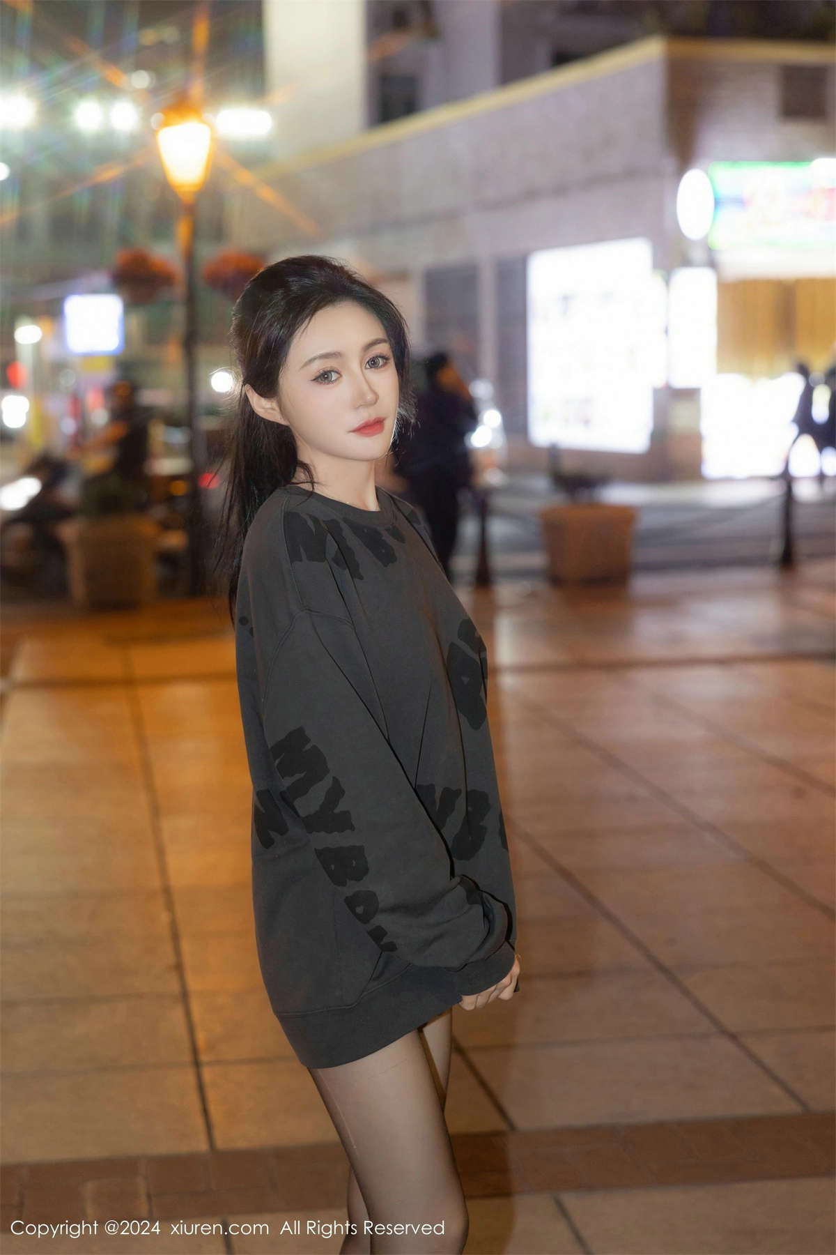 图片[2]-Xiuren秀人网 2024.03.25 No.8285 林幼一-日更街拍