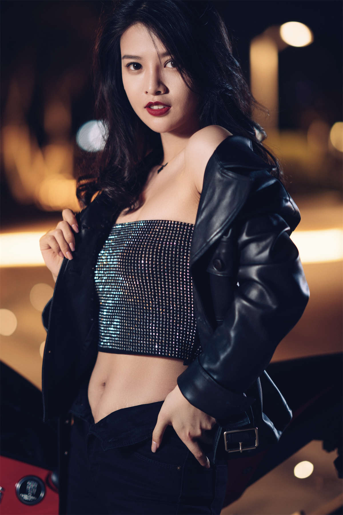 YITUYU艺图语 2023.04.27 甜辣机车，娇弱少女的酷姐范 喵喵喵是锦儿呀插图1