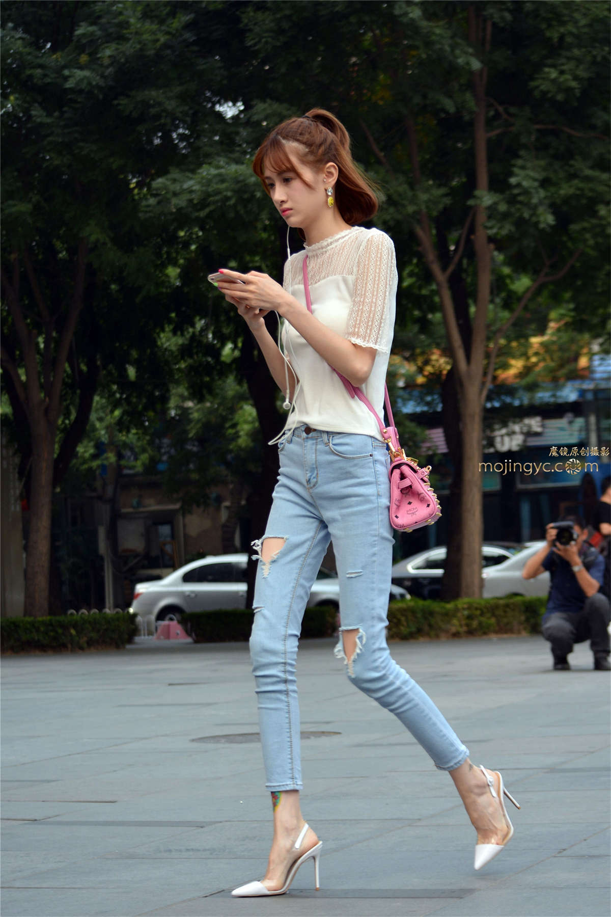 图片[2]-街拍：骨感美高跟-日更街拍
