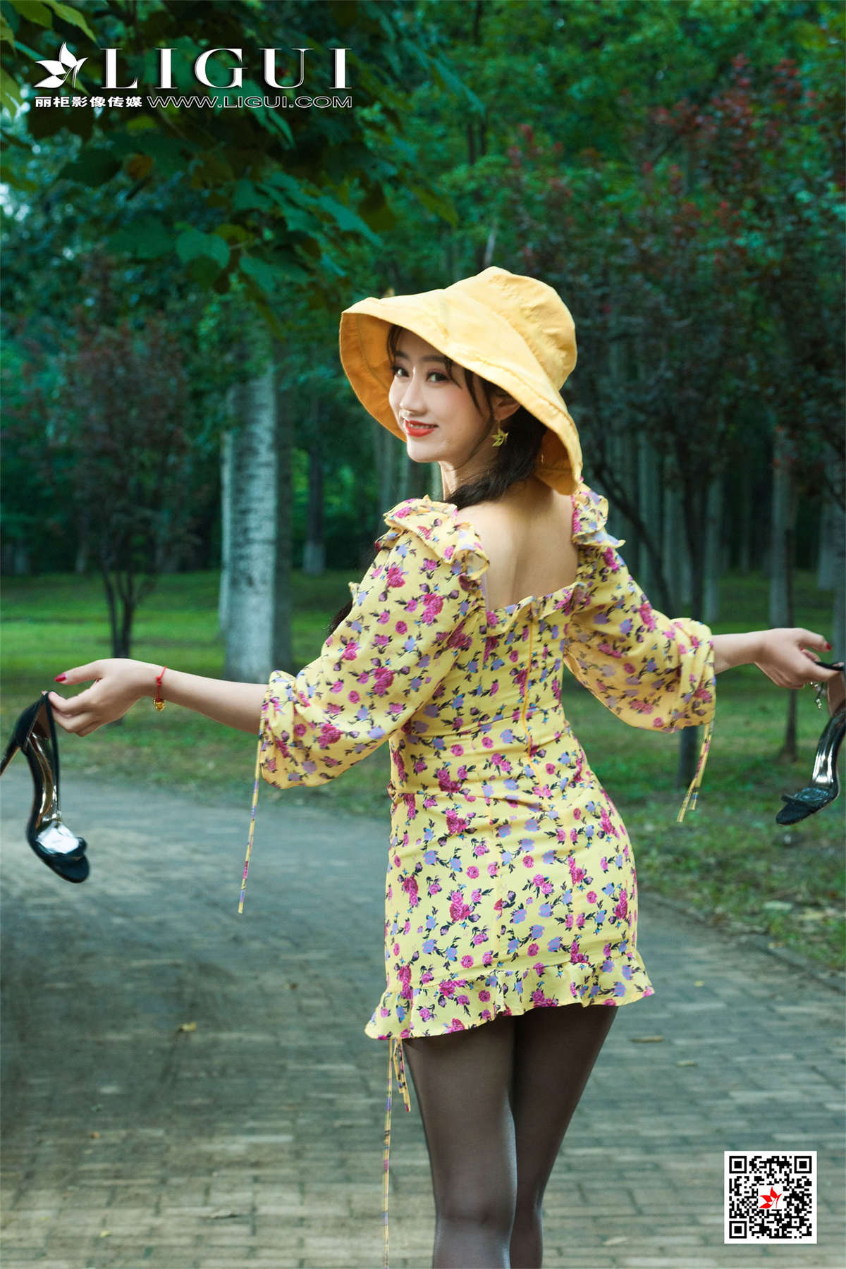 图片[2]-Ligui丽柜 2019.10.30 林中艳景 之 然然-日更街拍