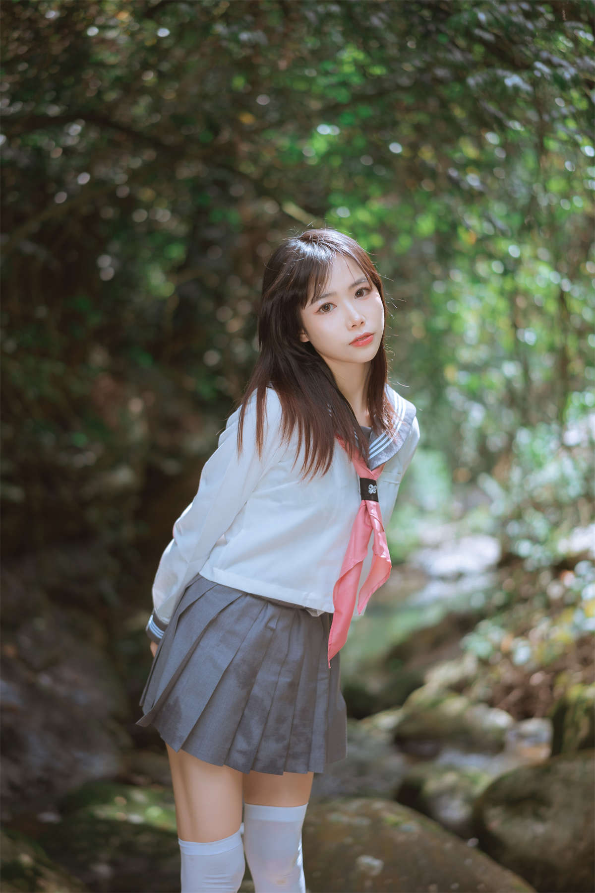 萌芽儿No.17 请叫我若生 小溪JK百合-日更街拍