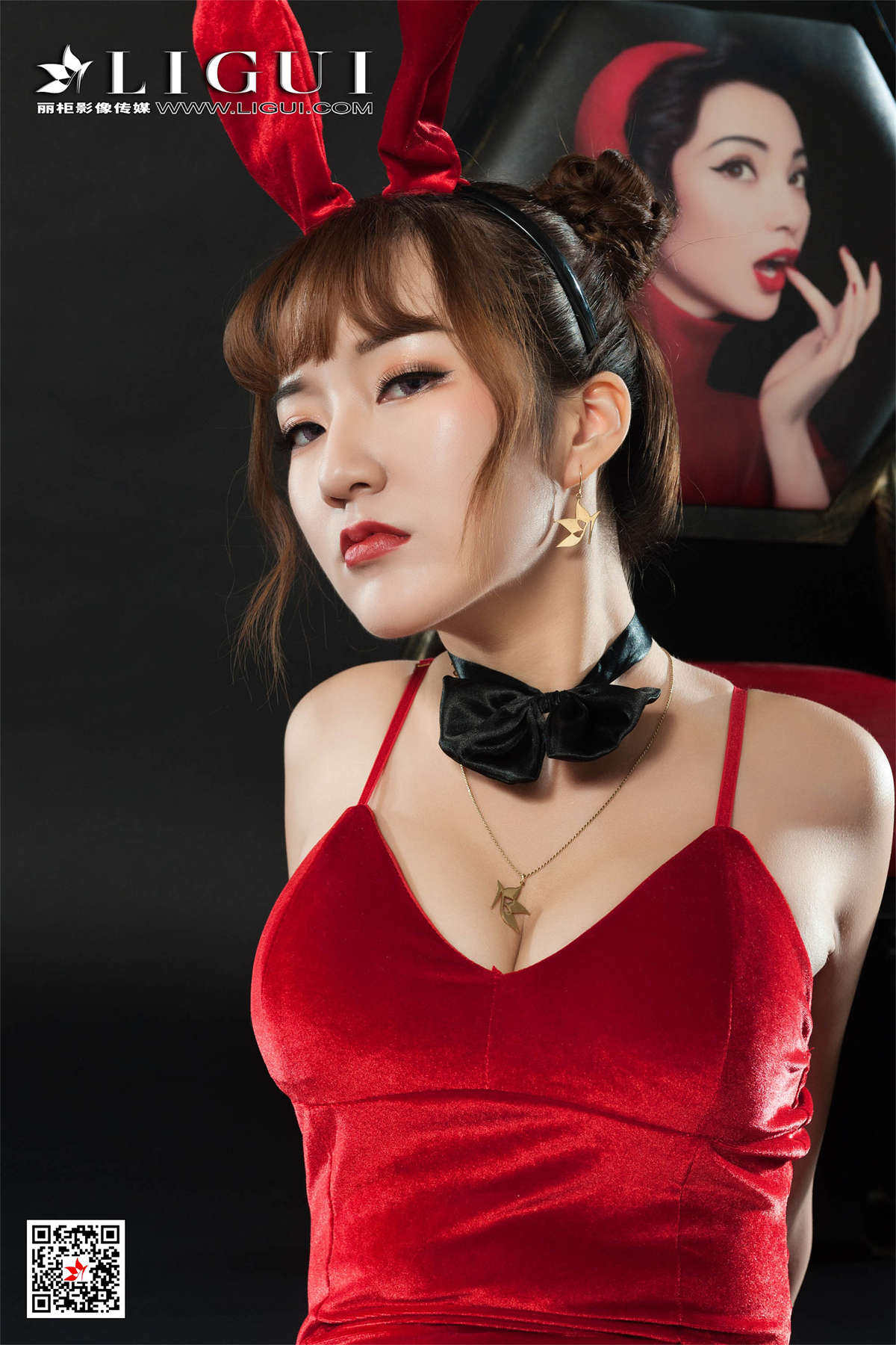 图片[2]-Ligui丽柜 2019.11.02 红莲截 汐汐-日更街拍