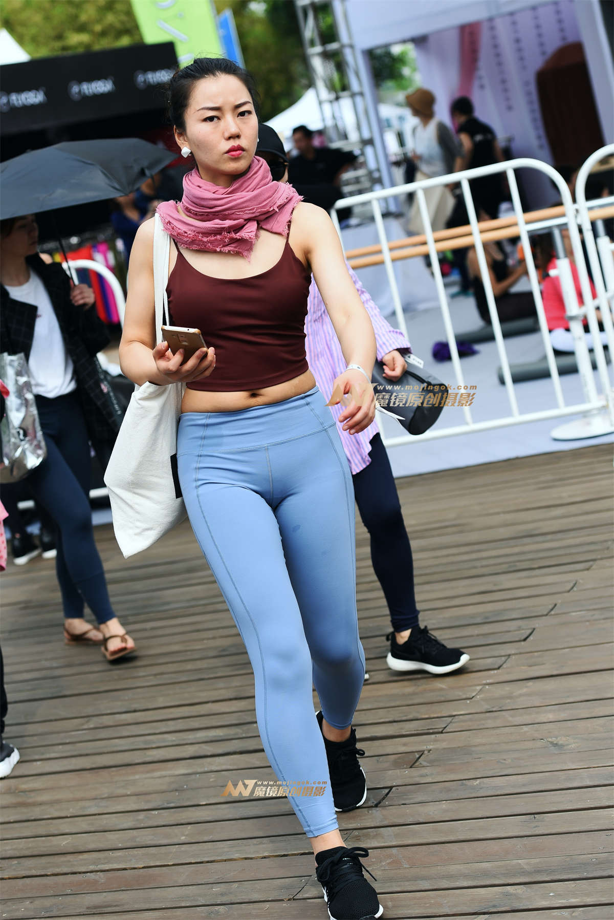 【咔喳赛贴】兰色线条-日更街拍