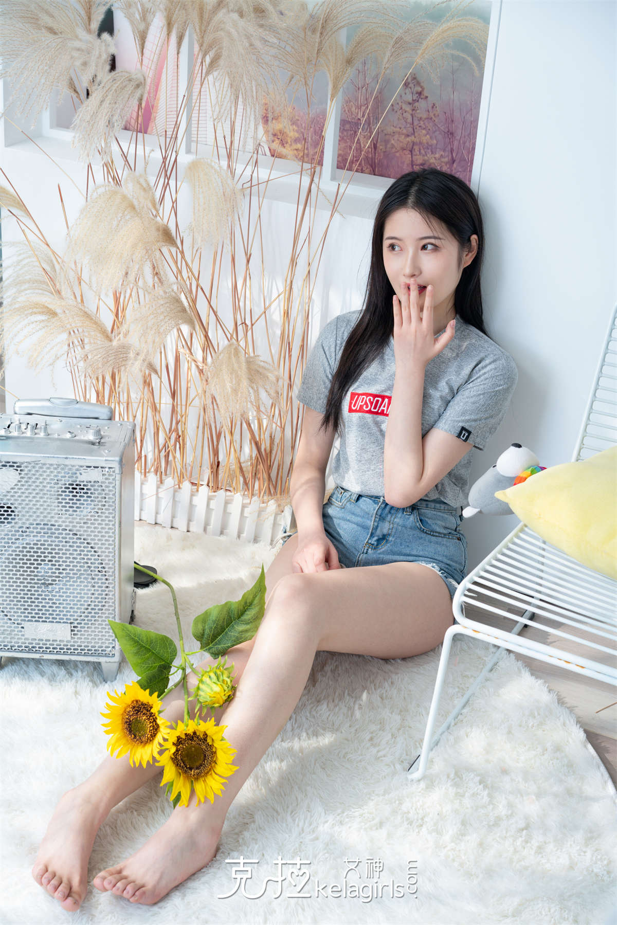 图片[2]-Kelagirls克拉女神 2021.05.19《萌妹人字拖》嘉萌-日更街拍