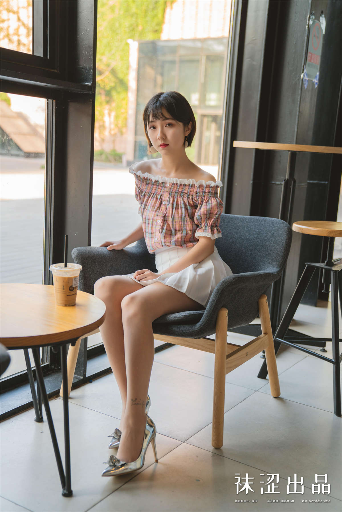 袜涩写真 VOL.073 暖暖~ 田园风百褶裙-日更街拍