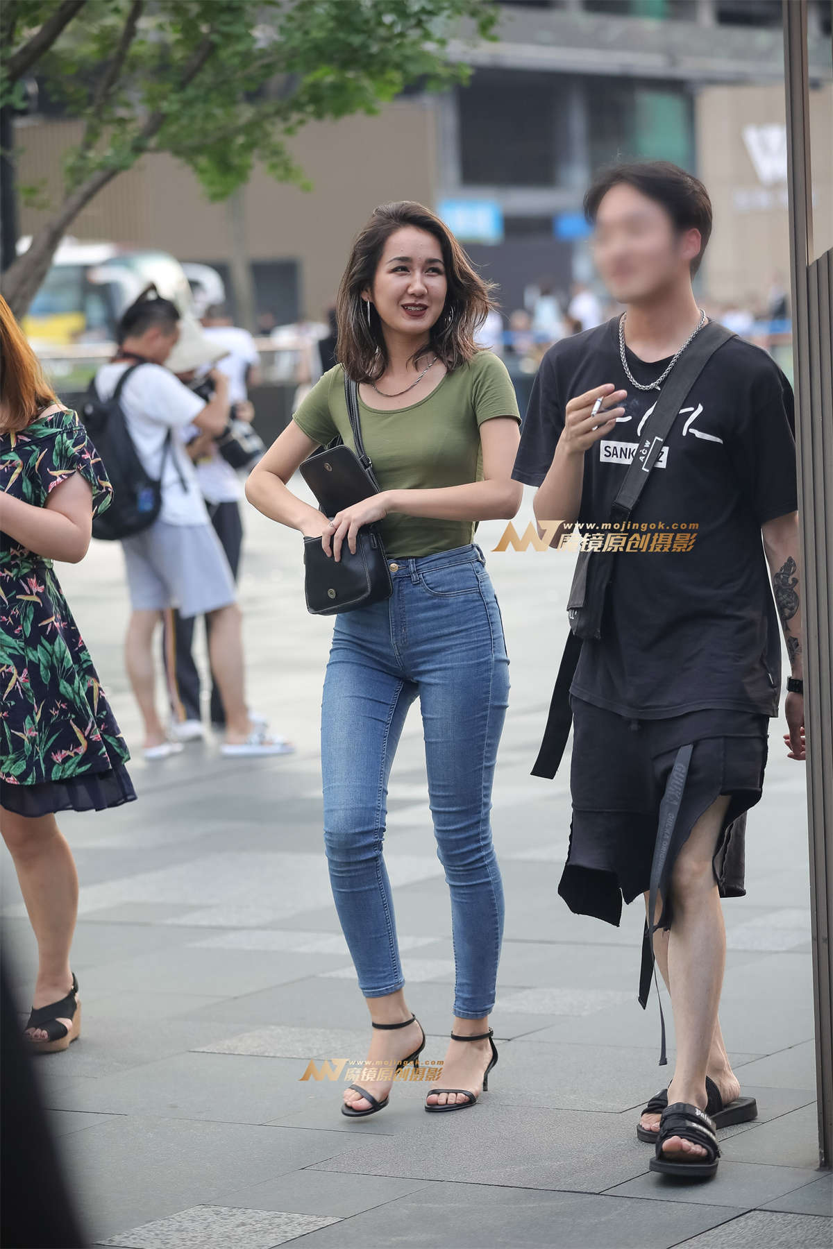 【凯恩赛帖】长腿苗条牛仔-日更街拍