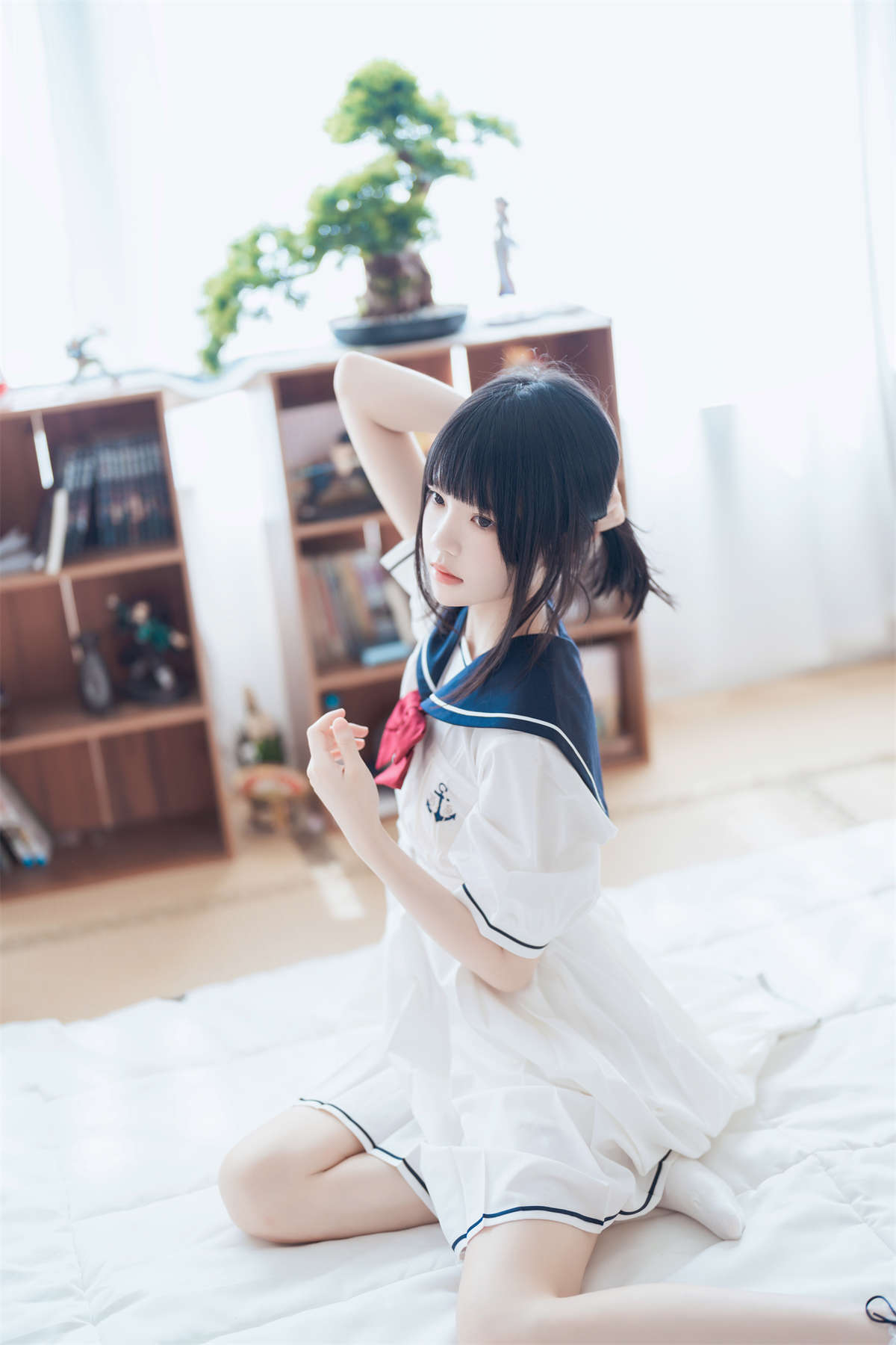 桜桃喵 – 盛夏制服-日更街拍
