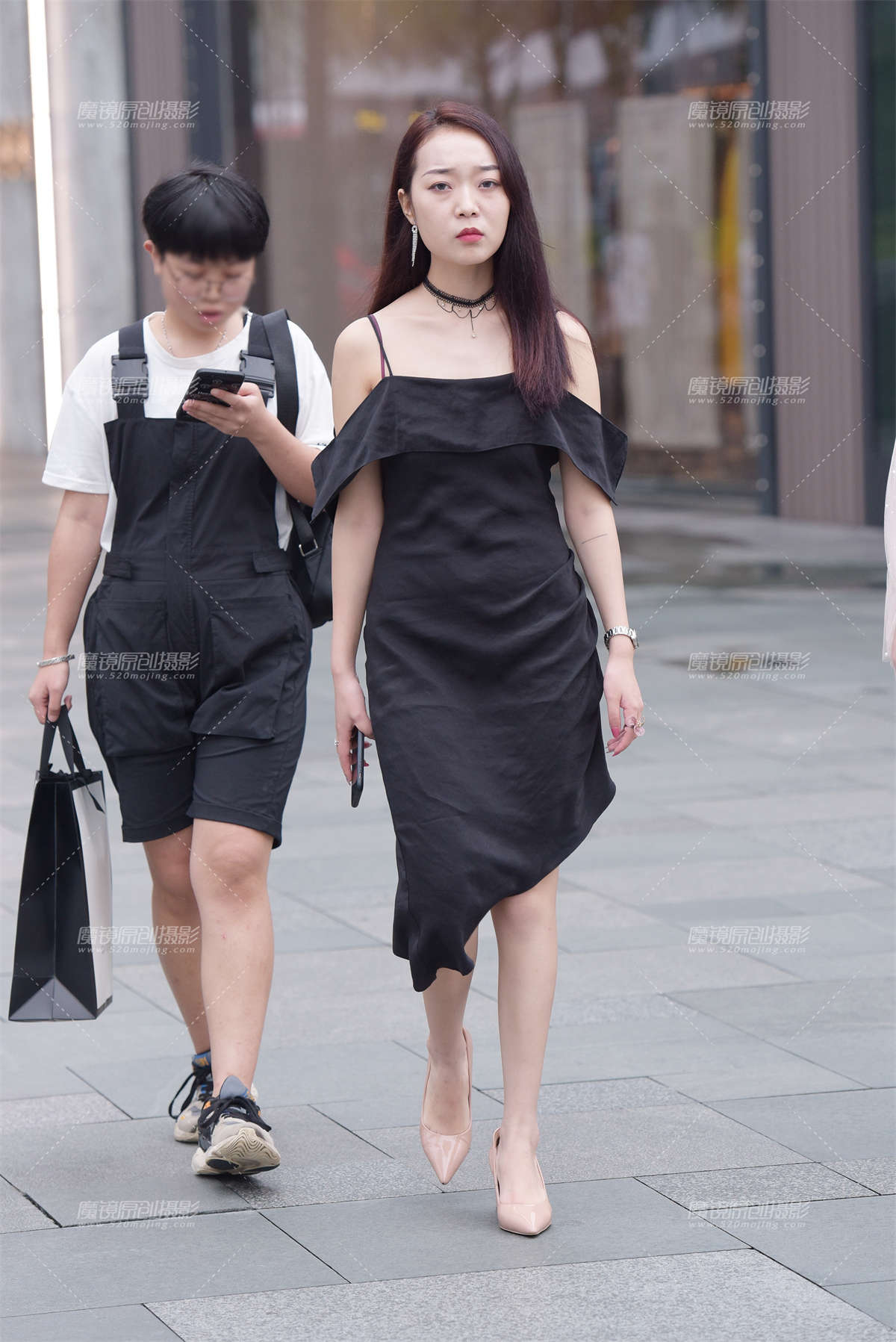 【慕容笙赛贴】包臀裙美女-日更街拍