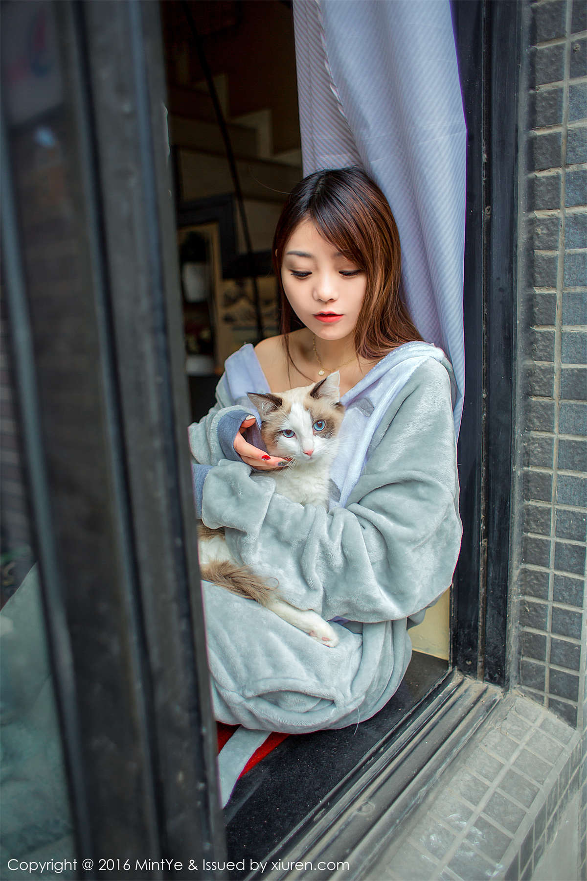 MintYe薄荷叶 2016.12.29 VOL.002 佘贝拉bella-日更街拍