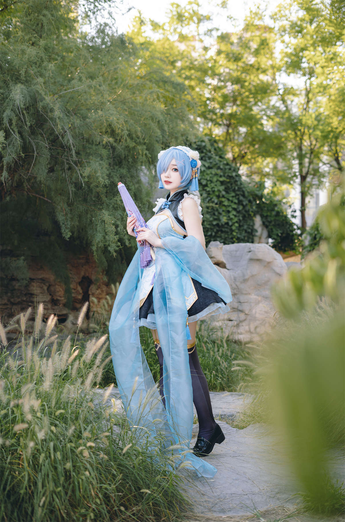 YITUYU艺图语 2023.11.09 蕾姆中华风旗袍 桃墨公子x插图1