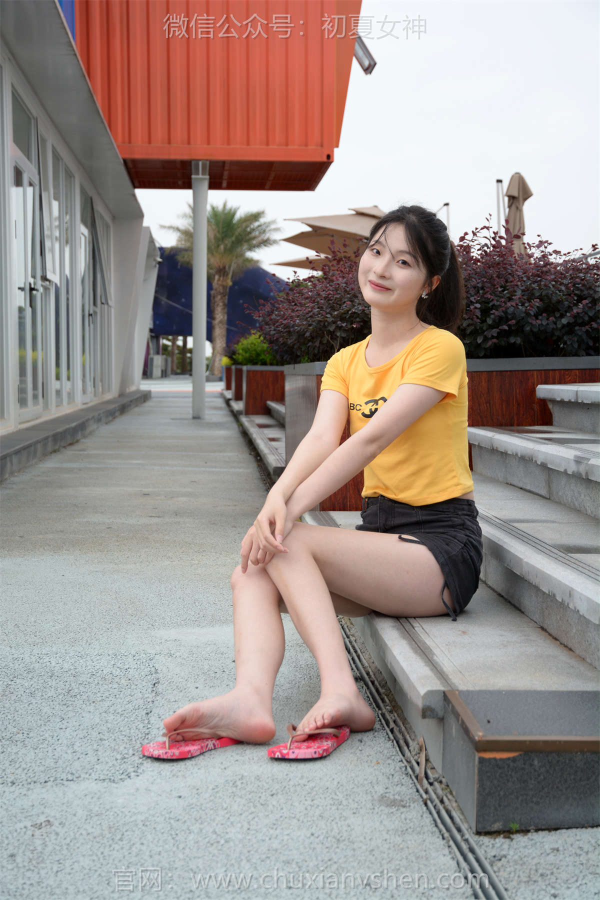 初夏女神 NO.239 安妮 八月你好-日更街拍