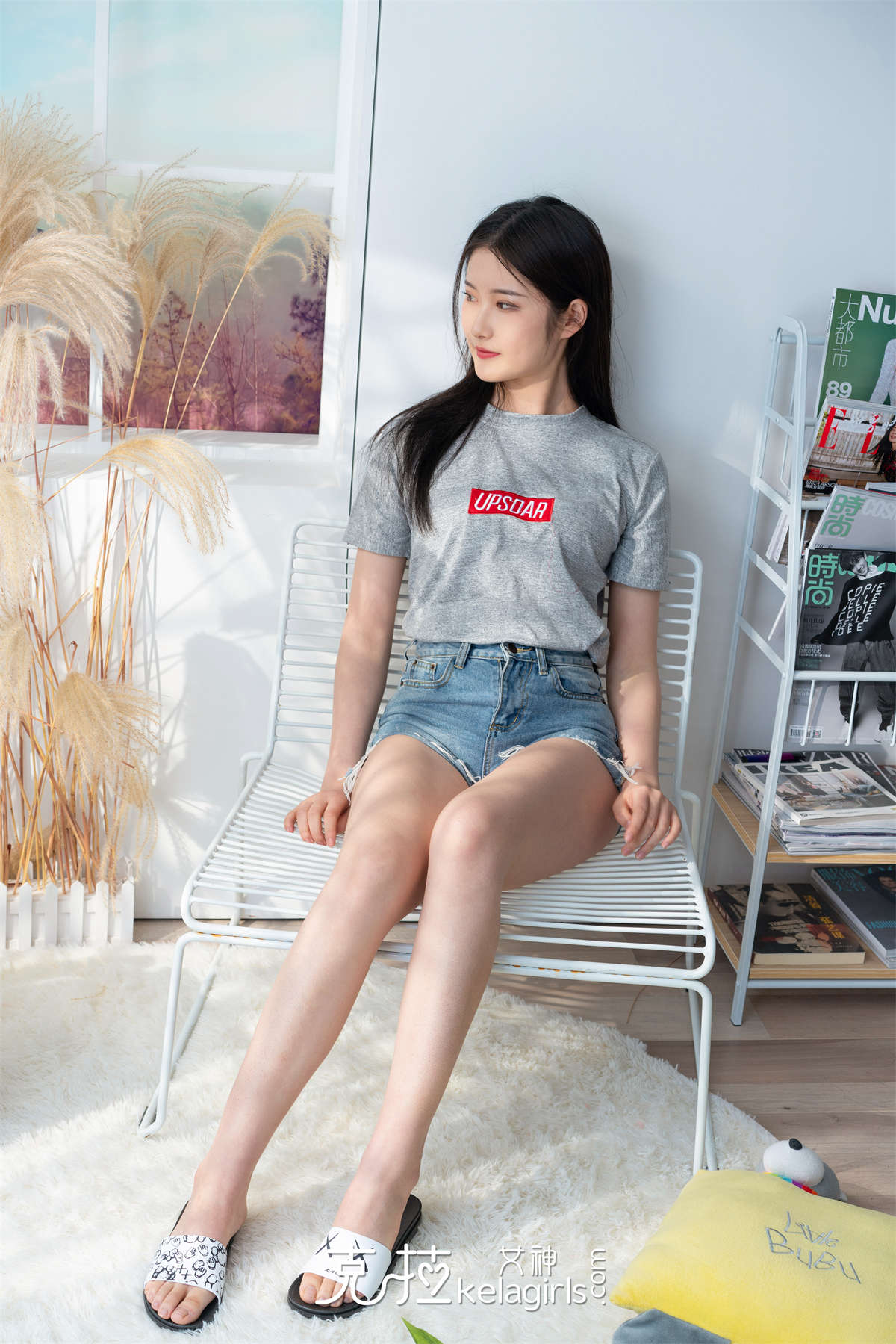 图片[2]-Kelagirls克拉女神 2021.10.07《爱上凉拖》嘉萌-日更街拍