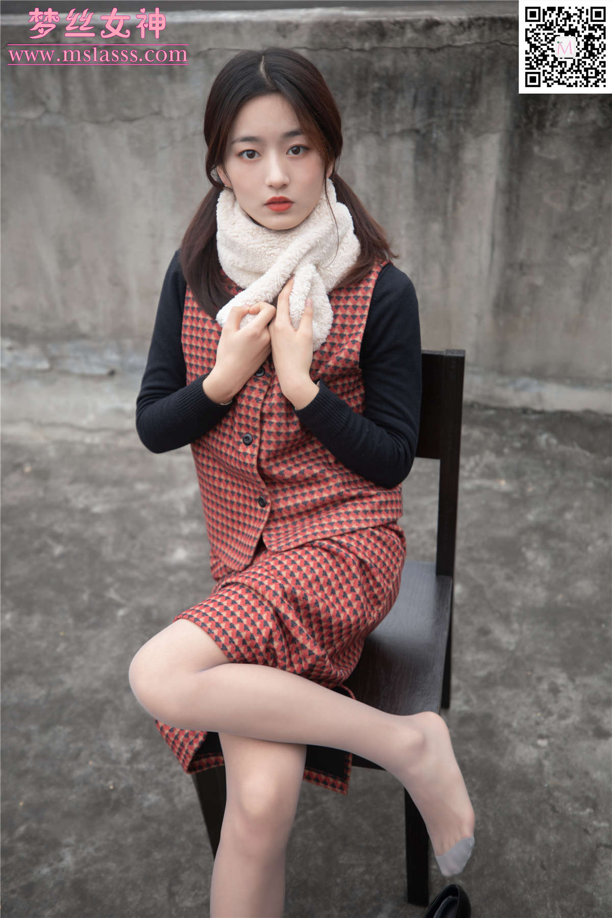 图片[2]-2020.01.15 璇璇5 天台少女-日更街拍