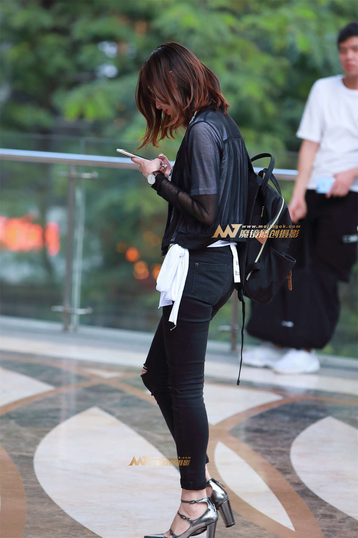 图片[2]-紧身裤，高跟鞋-日更街拍