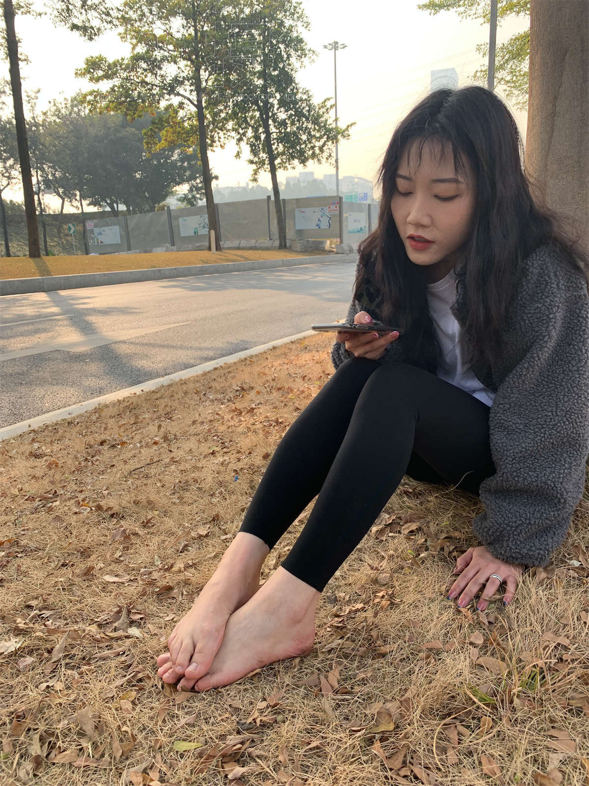 图片[2]-见新摄影 NO.028 鲨鱼裤 皮靴 小可-日更街拍