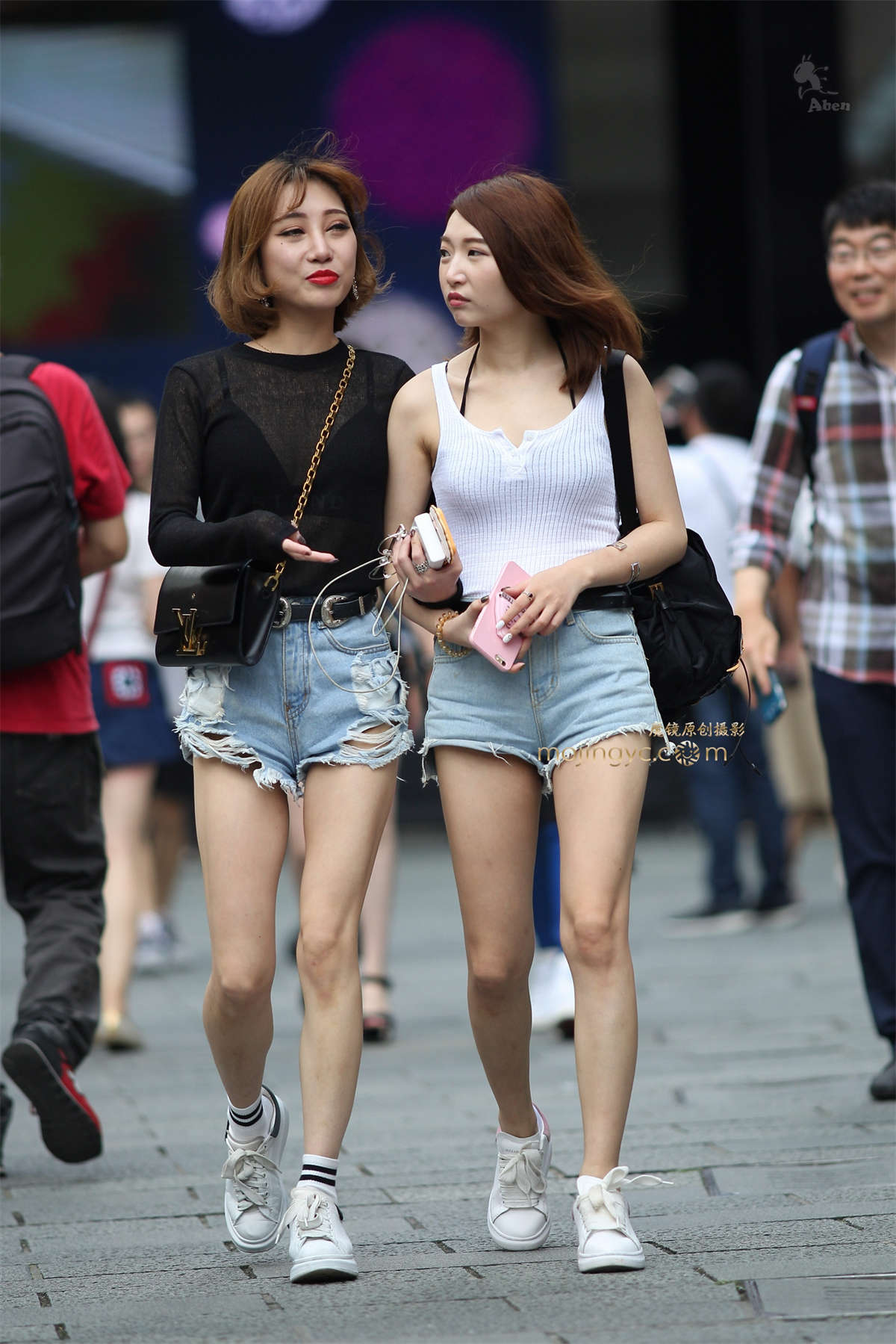 阿奔.2016.10.02.黑白成双.23p-日更街拍