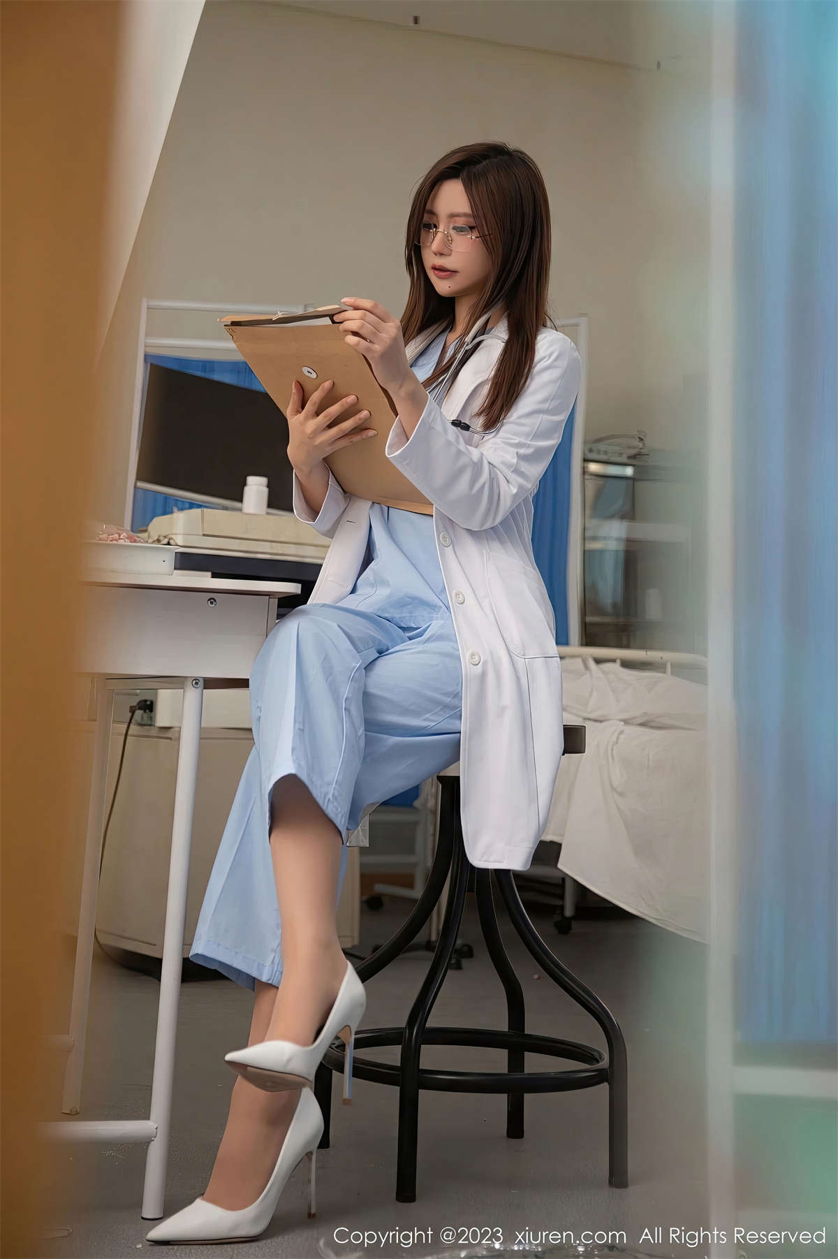 图片[2]-Xiuren秀人网 2023.06.02 No.6849 绮里嘉-日更街拍