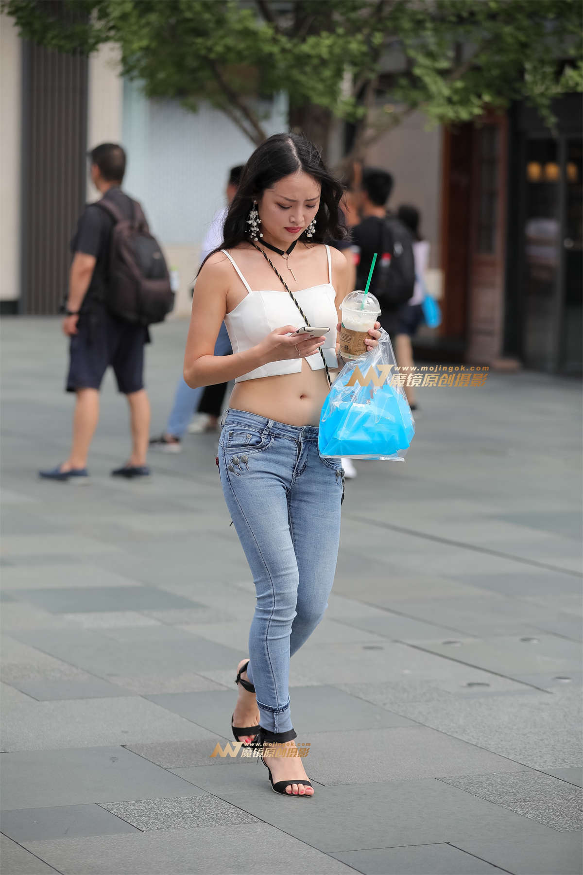 [凯恩赛帖]性感露脐-日更街拍