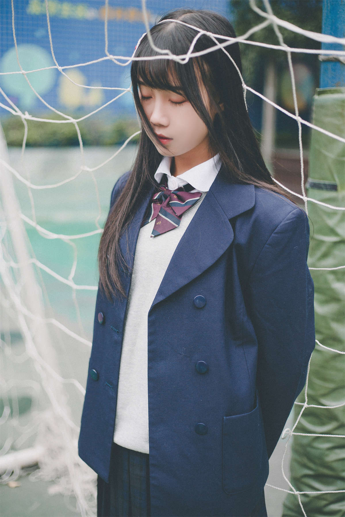 图片[2]-YITUYU艺图语 2022.05.17 放課後 紫卿-日更街拍