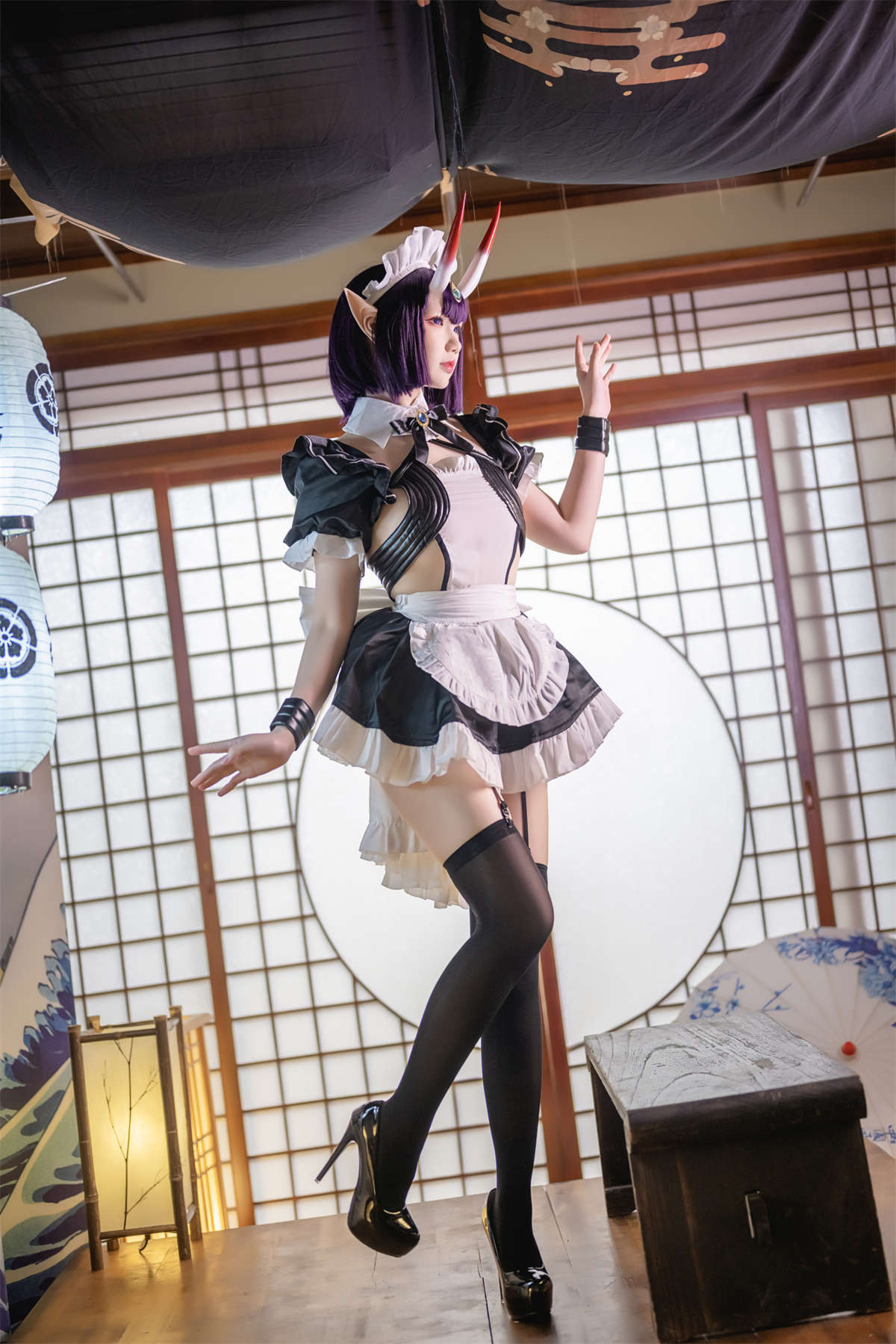 Yuki亭 NO.011 Shuten Douji Maid-日更街拍