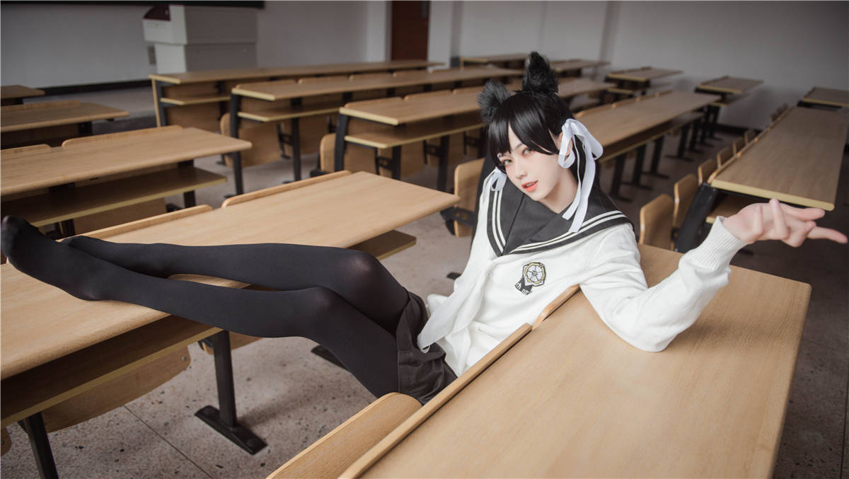 动漫Cos博主-你的负卿No.03 爱宕制服-日更街拍