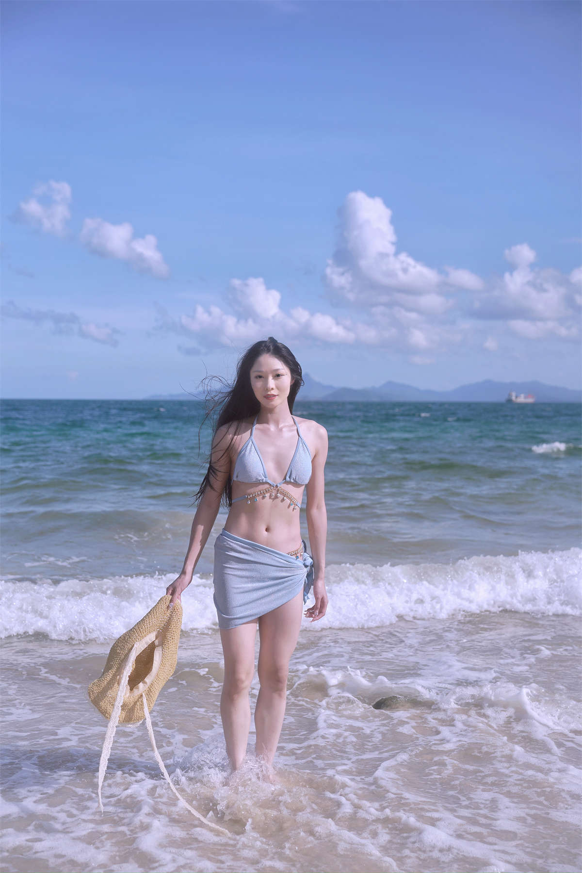 YITUYU艺图语 2023.09.25 蔚蓝的青春 琦琦-日更街拍