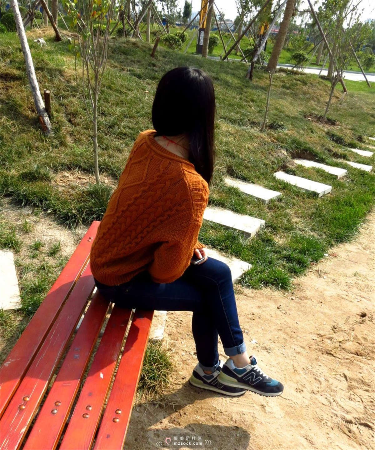 图片[2]-MZSOCK-2018 No.243 N字牛仔裤可爱女生船袜_裸足 【第二季】-日更街拍