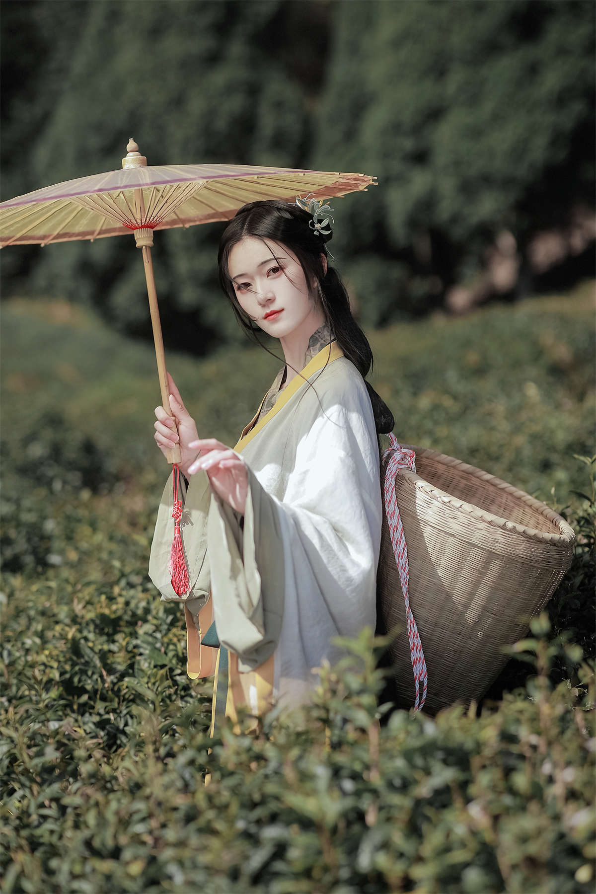 YITUYU艺图语 2022.05.07 采茶女 之楠楠楠-日更街拍