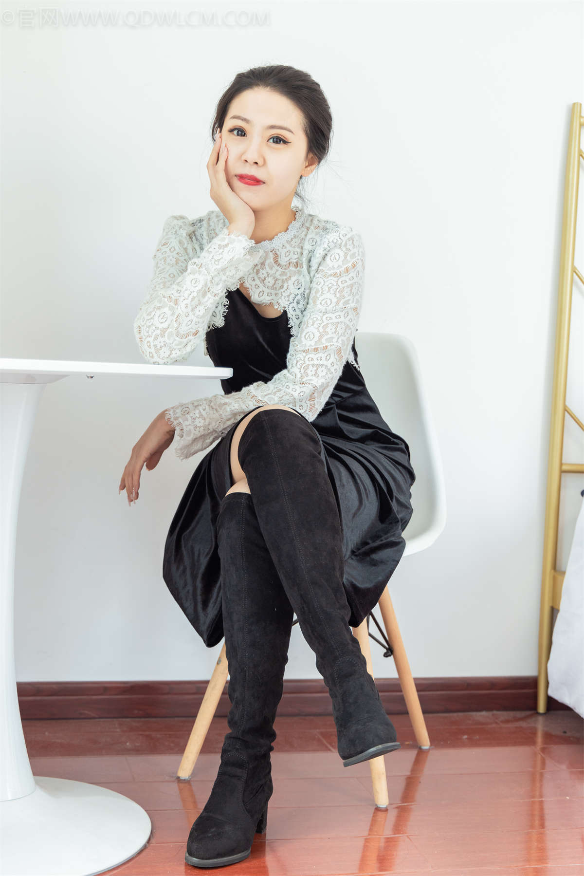 图片[2]-物恋传媒 NO.1151 浅浅-深色遥望（盲盒3）-日更街拍