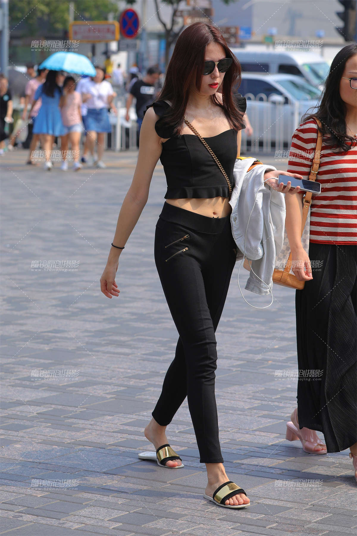露腰特性感-日更街拍