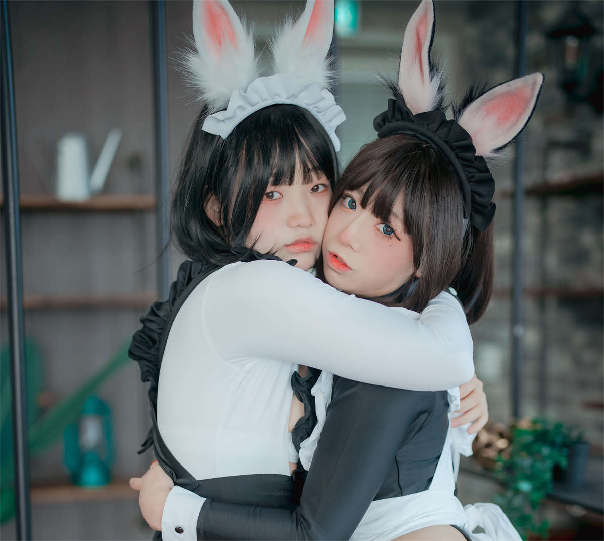 图片[2]-[DJAWA] Maruemon & Mimmi – Maid Mansion W²-日更街拍