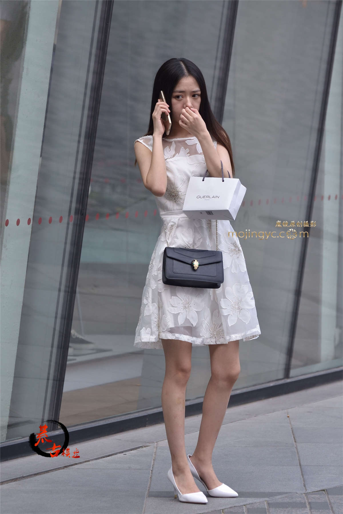 图片[2]-11-14白裙高跟-日更街拍