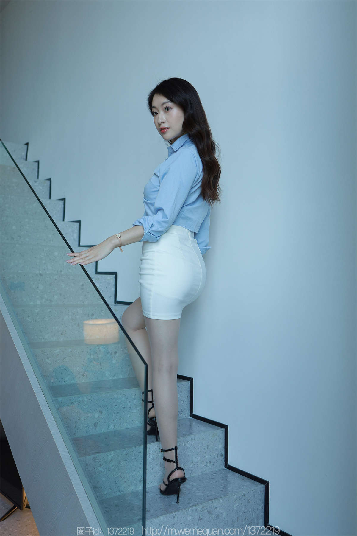 IESS异思趣向 2023.08.14 丝享家1506：小婕 蓝领佳人-日更街拍