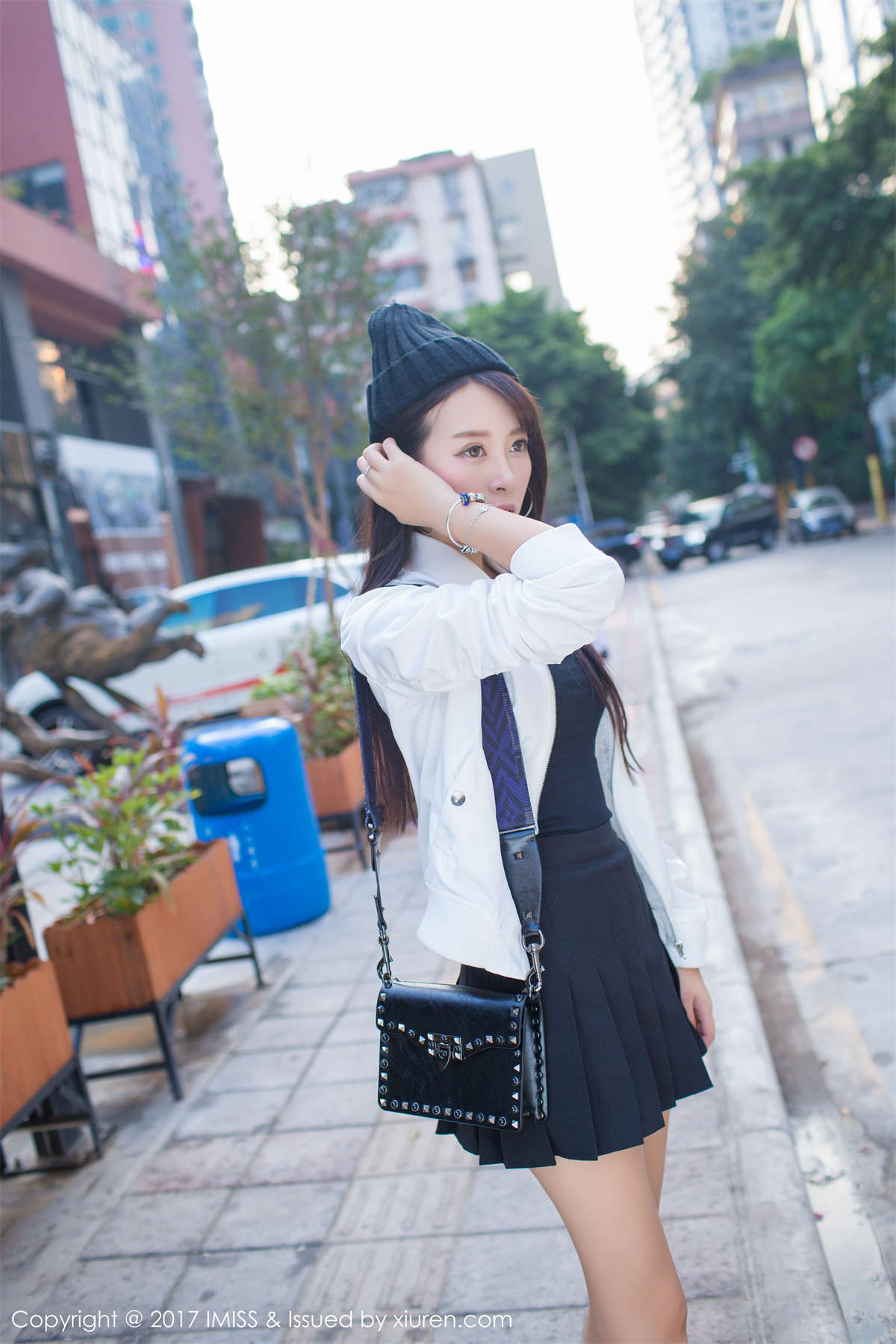 图片[2]-IMiss爱蜜社 2017.04.25 VOL.163 王曼妮好Q-日更街拍