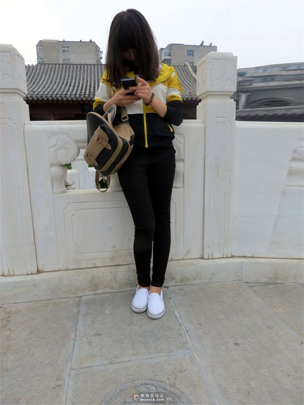 MZSOCK-2018 No.249 可爱船袜妹子小白鞋清晰足底秀 【第一季】-日更街拍