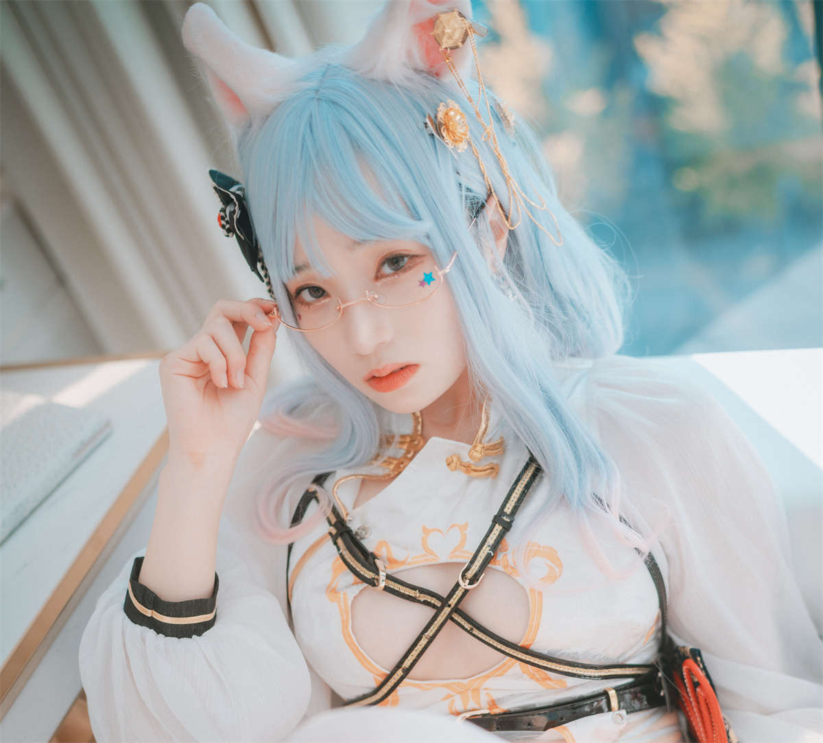 图片[2]-[DJAWA] BamBi – Le Chat Porte un Qípáo-日更街拍