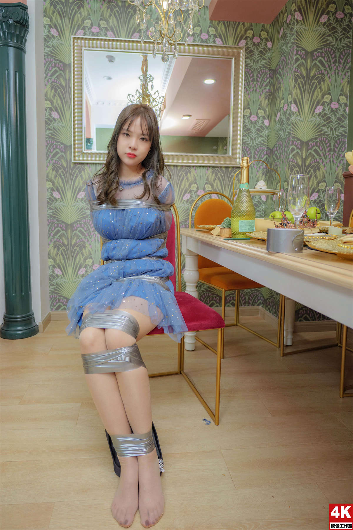 图片[2]-Ligui丽柜 2022.04.30 法式幽默2 小琳琳-日更街拍