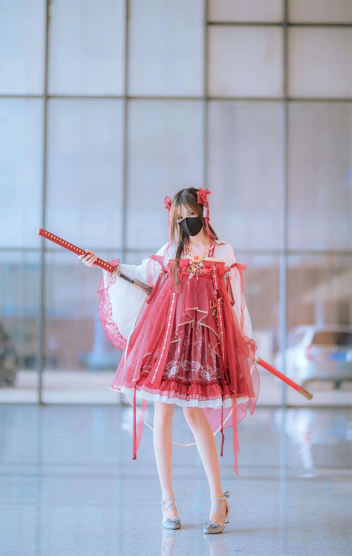 图片[2]-妖君白研 LOLITA装扮 —屿鹿共生-日更街拍