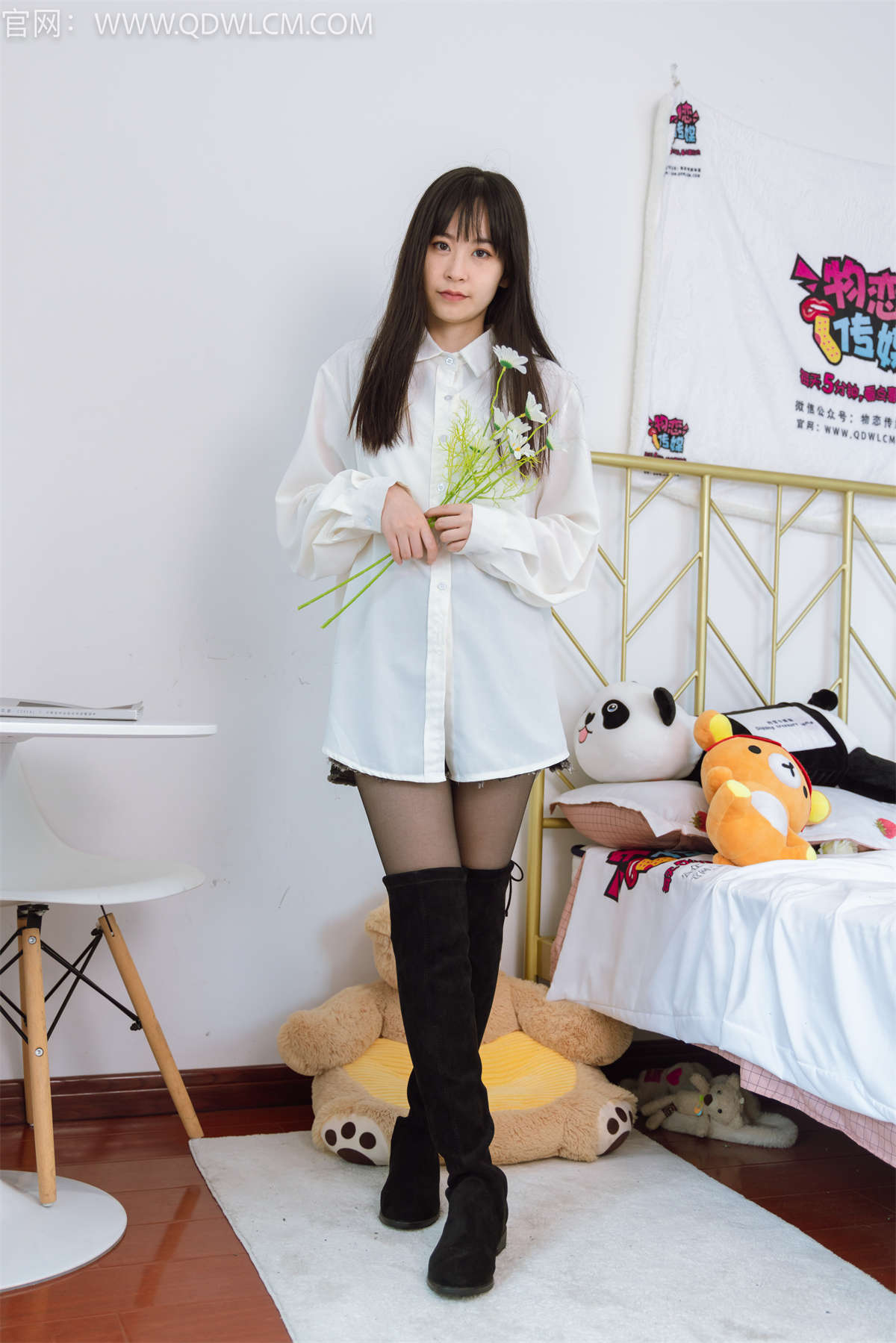 物恋传媒 NO.1272 兮兮-桂花开了-日更街拍