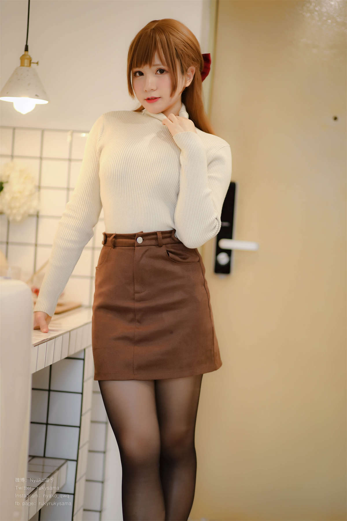 图片[2]-Nyako喵子 NO.018 妄想彼女との同棲生活-日更街拍