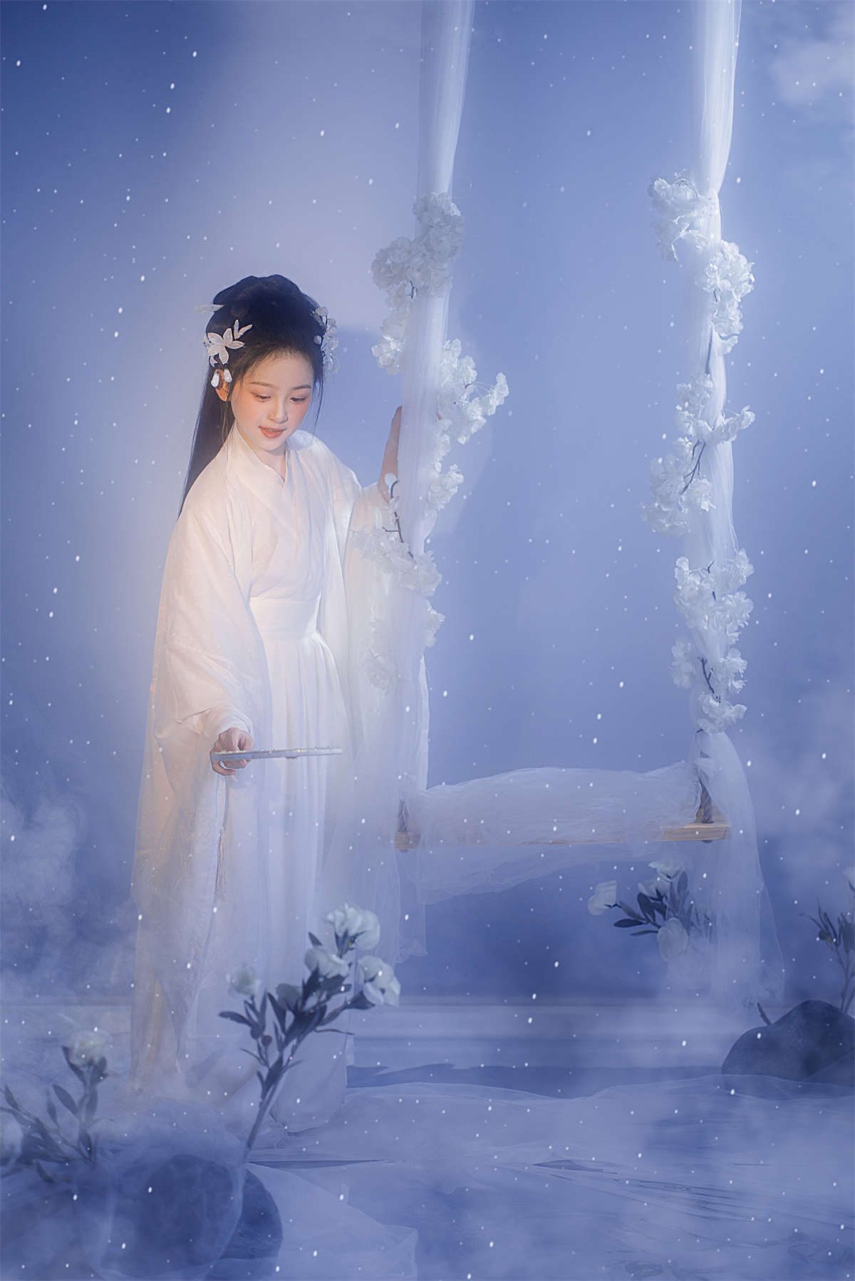 YITUYU艺图语 2022.03.28 玉簪花 倩倩-日更街拍