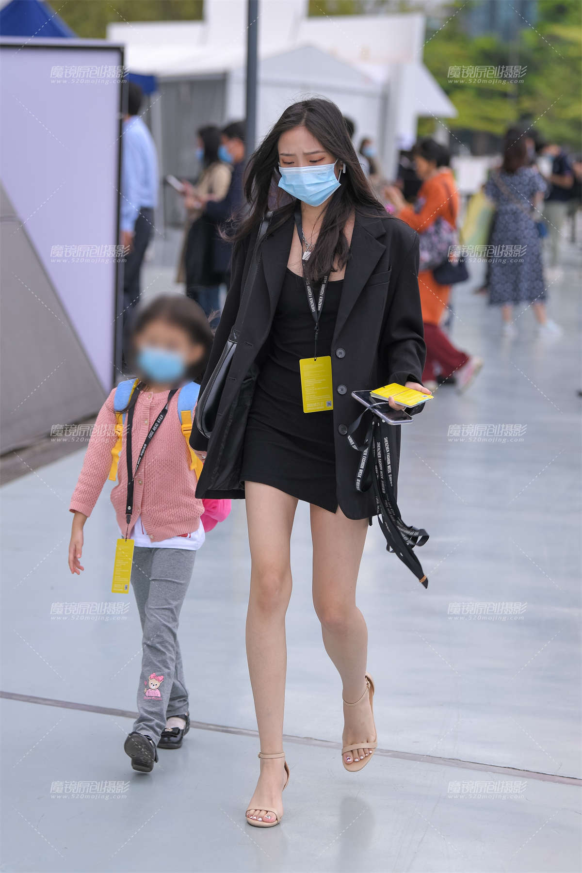 凉高美模-日更街拍