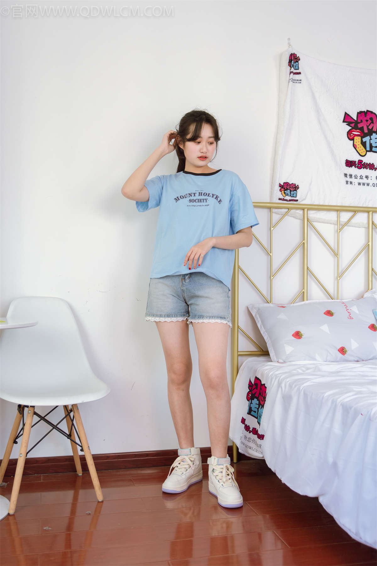 图片[2]-物恋传媒 NO.1062 小敏-白色恋花-日更街拍