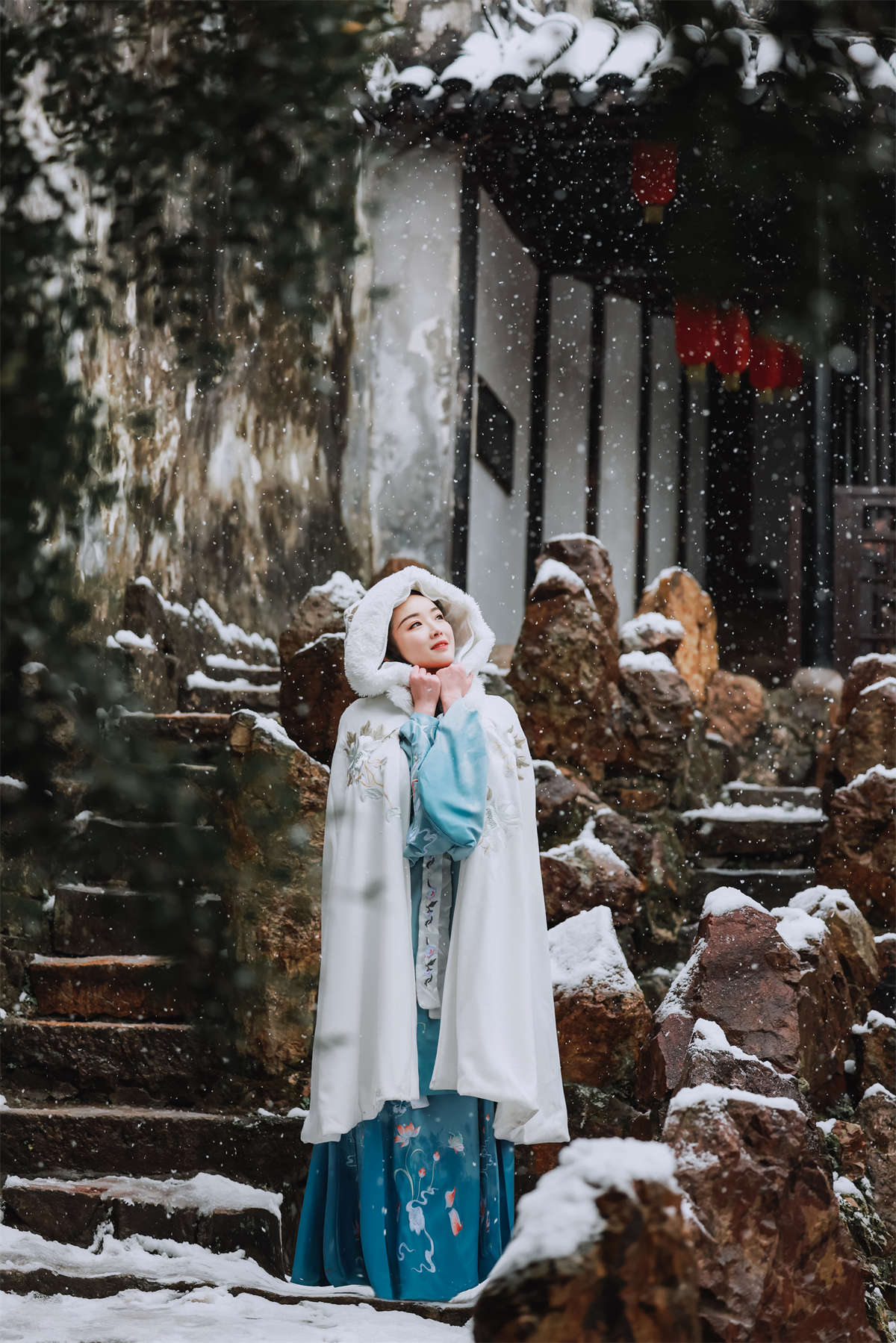 YITUYU艺图语 2022.03.06 春雪 鹿呦-日更街拍