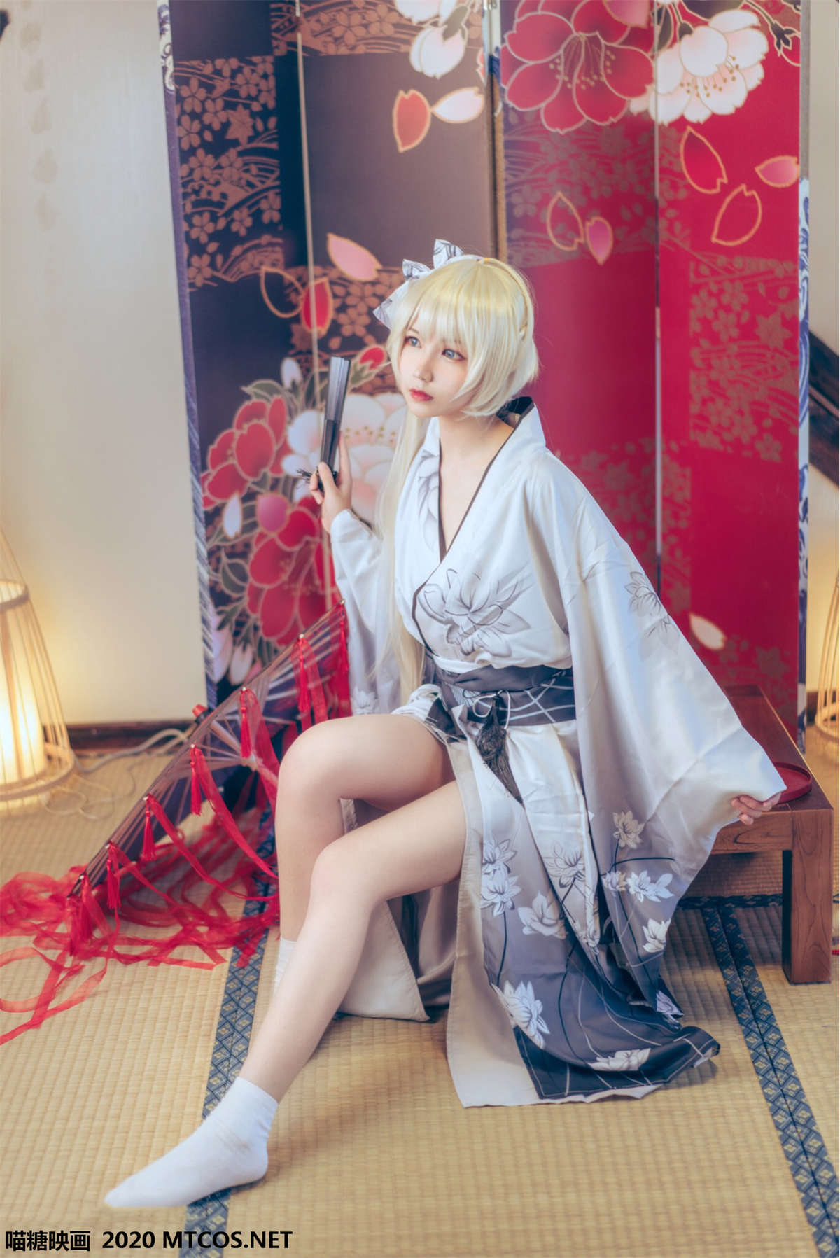 喵糖映画 VOL.105 穹妹和服-日更街拍