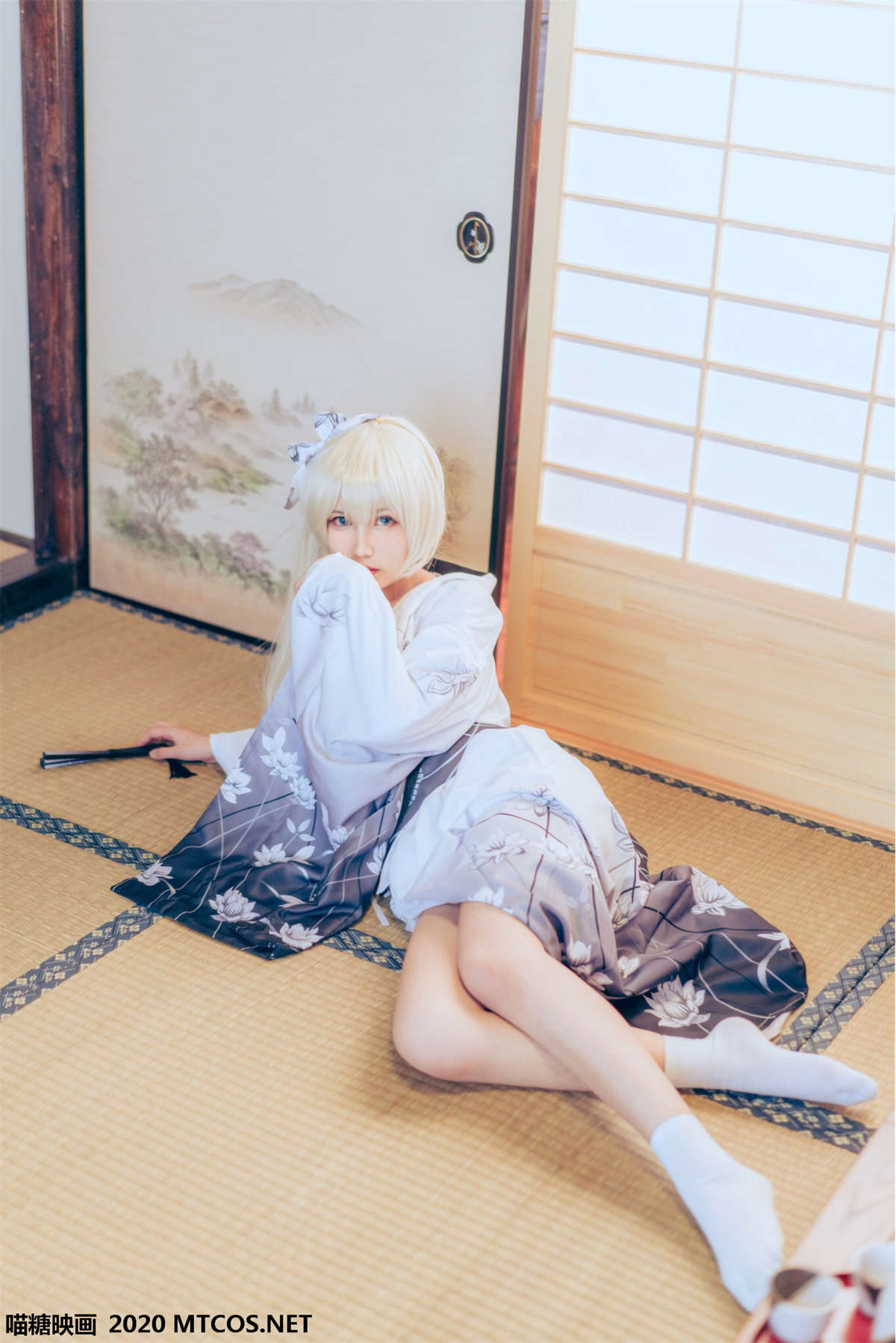 图片[2]-喵糖映画 VOL.105 穹妹和服-日更街拍